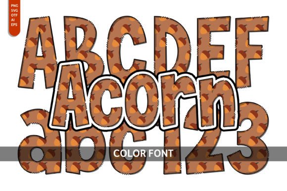 Acorn: The Playful Display Font for Autumn Designs
