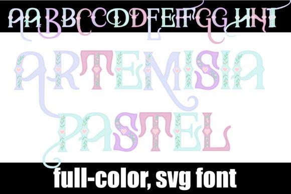 Artemisia Pastel: A Color Font for Vibrant Design