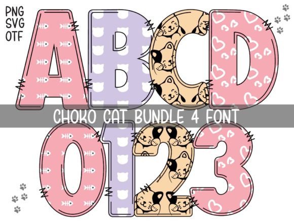 Choko Cat: A Playful Font for Stand-Out Designs