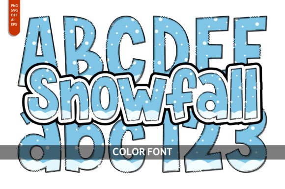 Embracing Whimsy: The Playful Charm of the Snowfall Font