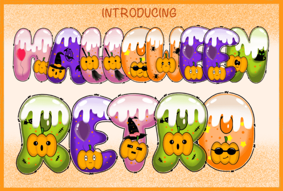 Halloween Retro: A Font That Brings Vintage Charm to Spooky Designs