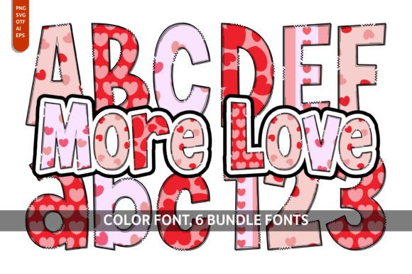 More Love Bundle: A Designer's Go-To for Playful, Authentic Projects