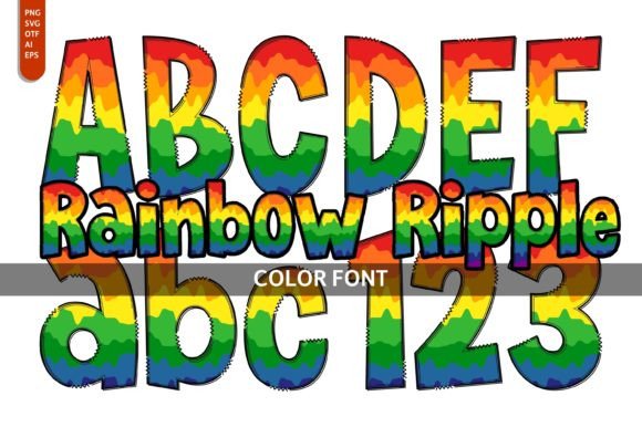 Rainbow Ripple: Adding Playful Energy to Your Design Projects