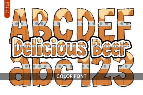 The Whimsical Appeal of the Delicious Beer Typeface